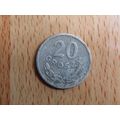 Poland 1975 20 Groszy Coin