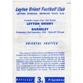 Leyton Orient v Barnsley (LC 2nd Round) - Wedne...