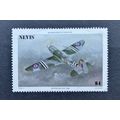 Nevis Stamp 1986 MNH SG 375 Supermarine Spitfire