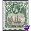 St Kitts-Nevis 1922 SG98 1d Grey & Green Mounte...