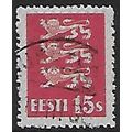 Mi 106: 15 s. carmine Definitive Stamp: Nationa...