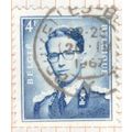 Belgium stamps 1953 - 4f blue - King Baudouin -...