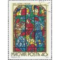 HUNGARY, Stained glass, Muses by Jozsef Rippl-R...