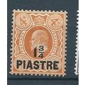british levant stamps turkish currency sg23 sg ...