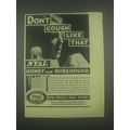 1931 Nyal Honey and Horehound Ad - Don't Cough