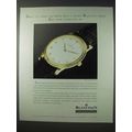 1991 Blancpain Ultra-slim Watch Ad - Never Been Quartz