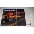 1991 BMW K1 Motorcycle Ad - Heroics Without Hysterics