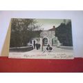 SOUTH PORT GATES, GIBRALTAR used antique postca...