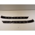 1963 Plymouth Valiant Roof Pillar Emblems OEM 2...