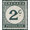 Grenada 1952 2c black Postage Due SGD15 MNH