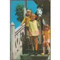Pippi Langkous, Villa Kakelbont, 1972 - Briefkaart