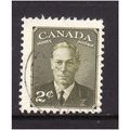 CANADA 1949 2c OLIVE GREEN SG 415a FINE USED #2