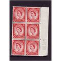 GREAT BRITAIN 1952 SG 519 2 1/2d CARMINE TUDOR ...