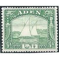 Aden 1937 SG1 1/2a Yellow-Green Mounted Mint .. ..