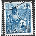 UGANDA 1962/1964 SG 103 - #4 fine used (o)
