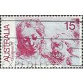 AUSTRALIA, CHRISTMAS, Madonna and Child, violet...