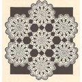 Crochet Hot Pad Pattern Colorful Hot Dish Mat