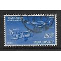 INDIA 1958 INDIAN AIR FORCE 90NP BLUE BIPLANE &...