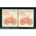 1908 20c Fire Pumper Fine MNH Dry Gum CNP Left ...