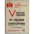 1980 programme St. Helens v. Castleford