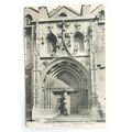 1920 postcard Carpentras Cathedral Doorway