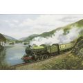 Railway Art Postcard Return to the Highlands LN...