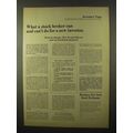 1966 Members New York Stock Exchange Ad - Investor