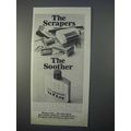 1966 Mennen Afta After Shave Ad - Scrapers Soother