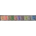 1944/1946 Michel 268/277 - MH (*)