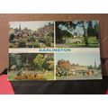 multiview, DARLINGTON, Co. DURHAM used postcard...