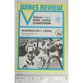 1983 programme Warrington v. Leeds