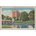 Lake in Public Garden & Ritz-Carlton Hotel, Bos...
