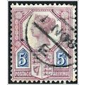 1887-1892 Queen Victoria Jubilee - 5d violet/bl...