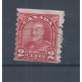 Canada stamps. 1930 2c scarlet George V coil us...
