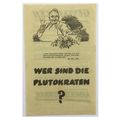 Original WW2 British Air Drop Propaganda Leafle...