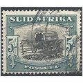 South Africa 1927 SG38 5/- Black & Green Fine U...