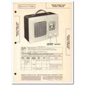 dewald model b-400 4-tube am radio receiver sam...