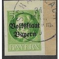 GER (BAVARIA) 1919 5pf KING LUDWIG III' (OVPT)(...