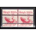 1900a 5.2c Sleigh Fine MNH Dry Gum CNP Left 2 P...