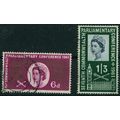 GB 1961 SG 629-30 Used (E-897)