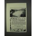 1934 El Paso Texas Tourism Ad - Come This Winter