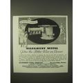 1935 Allegheny Steel Ad - Joins Bitter War on Cancer