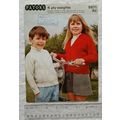 Vintage: Patons 9871 boys & girls polo neck swe...