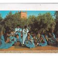 Danse de la Guedra Morocco Postcard unused crease