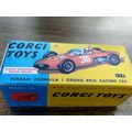 Corgi - 154 - Ferrari Racing Car - Replica Box