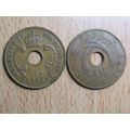 East Africa 1942 10 Cent Coin