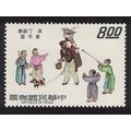 Taiwan Entertainer with monkey and dog $8 1975 ...
