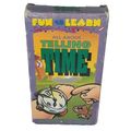 Telling Time-Animated Time Lea VHS