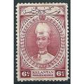 Kelantan 1937 SG44 6c Lake Mounted Mint .. ..