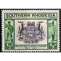 Southern Rhodesia KGVI 1940 BSAC Jubilee ½d Arm...